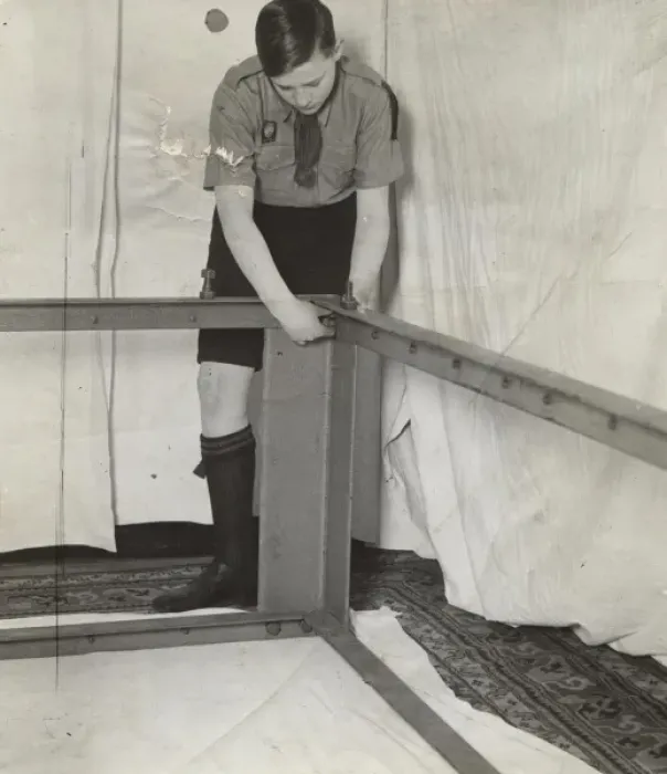 Framed Print : Scouts during Wartime Framed Print : Scouts during Wartime