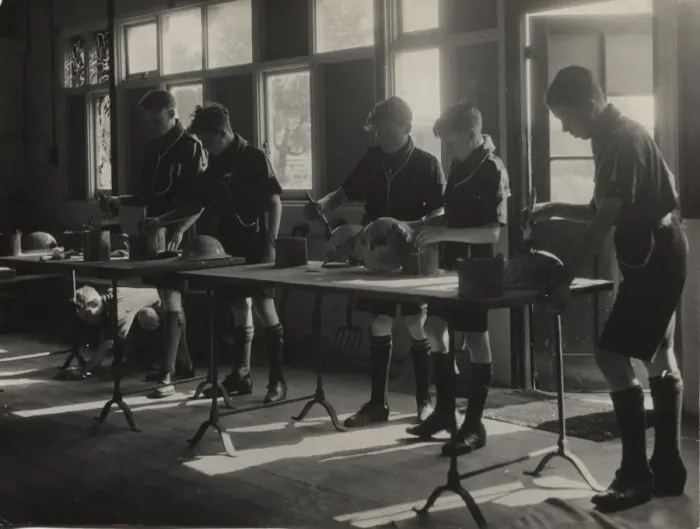 Framed Print : Scouts during Wartime Framed Print : Scouts during Wartime