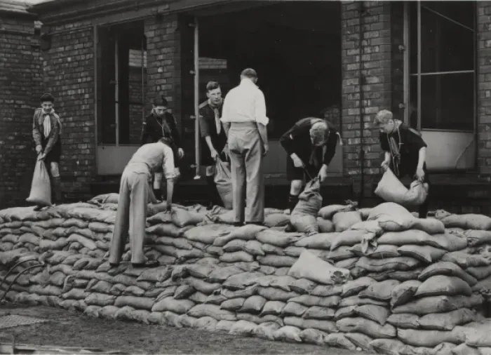 Framed Print : Scouts during Wartime Framed Print : Scouts during Wartime