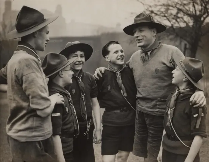 Framed Print : Scouts during Wartime Framed Print : Scouts during Wartime