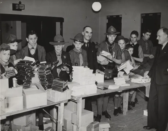 Framed Print : Scouts during Wartime Framed Print : Scouts during Wartime