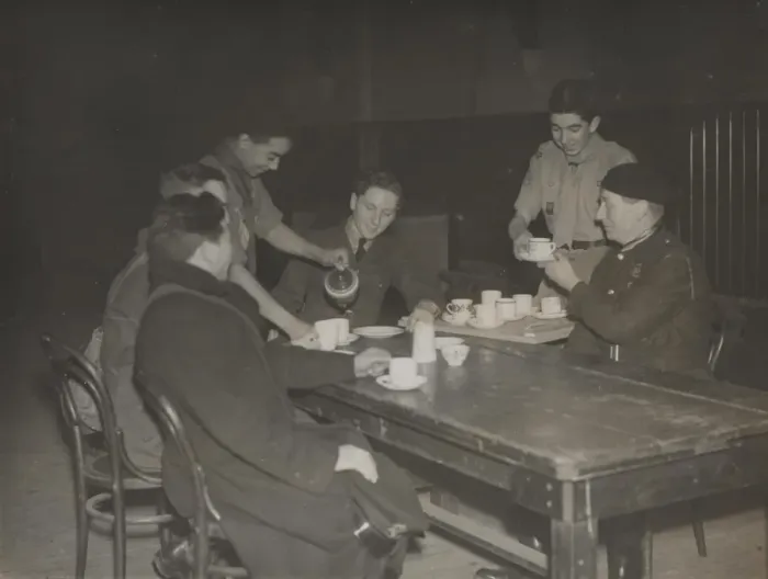 Framed Print : Scouts during Wartime Framed Print : Scouts during Wartime