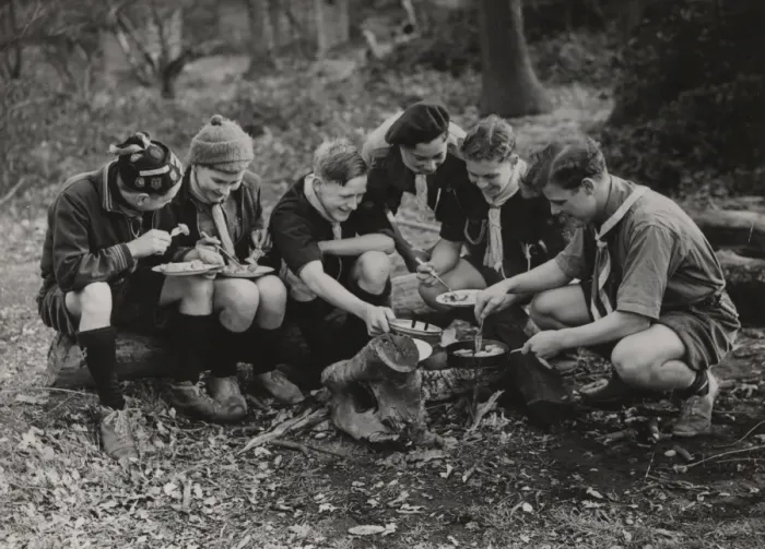 Framed Print : Scouts during Wartime Framed Print : Scouts during Wartime
