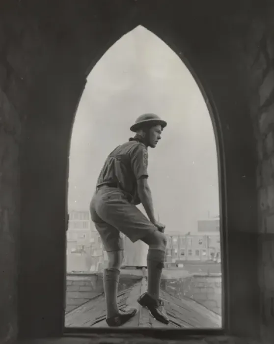 Framed Print : Scouts during Wartime Framed Print : Scouts during Wartime