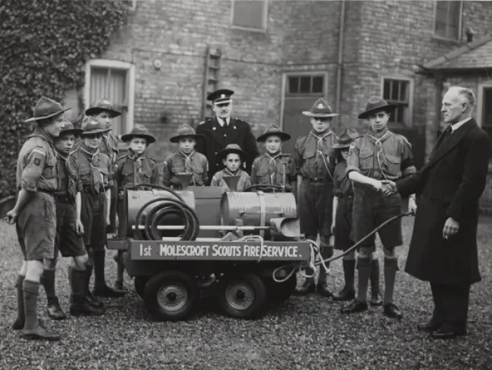 Framed Print : Scouts during Wartime Framed Print : Scouts during Wartime