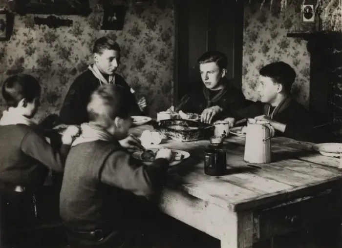 Framed Print : Scouts during Wartime Framed Print : Scouts during Wartime