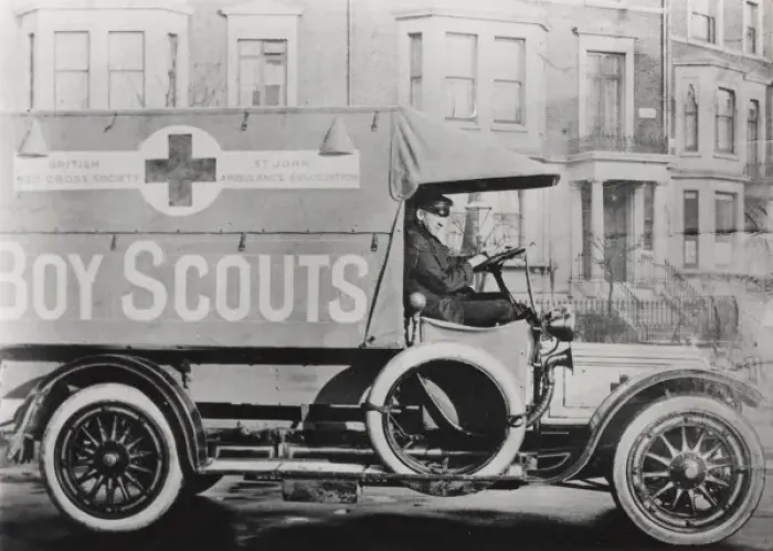 Framed Print : Scouts during Wartime Framed Print : Scouts during Wartime