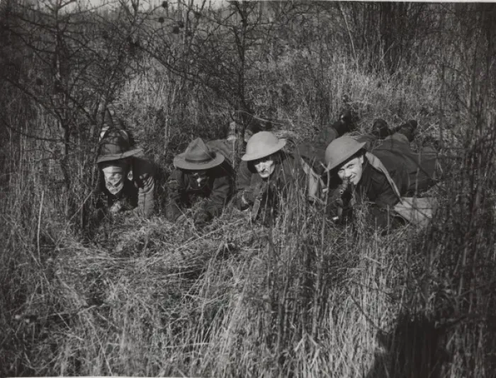 Framed Print : Scouts during Wartime Framed Print : Scouts during Wartime