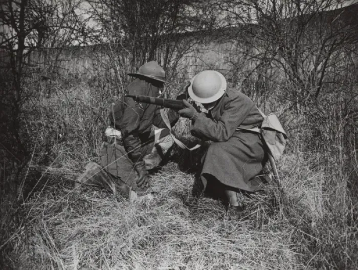 Framed Print : Scouts during Wartime Framed Print : Scouts during Wartime