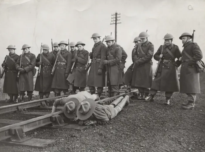 Framed Print : Scouts during Wartime Framed Print : Scouts during Wartime