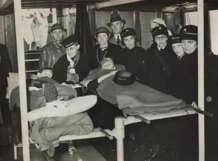 Framed Print : Scouts during Wartime Framed Print : Scouts during Wartime