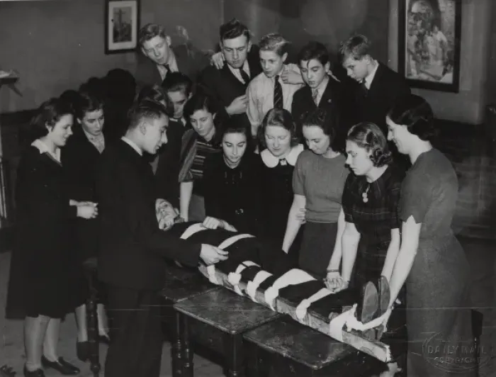 Framed Print : Scouts during Wartime Framed Print : Scouts during Wartime