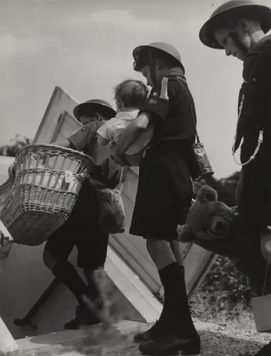 Framed Print : Scouts during Wartime Framed Print : Scouts during Wartime