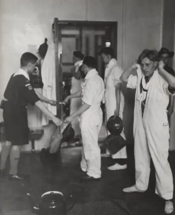 Framed Print : Scouts during Wartime Framed Print : Scouts during Wartime