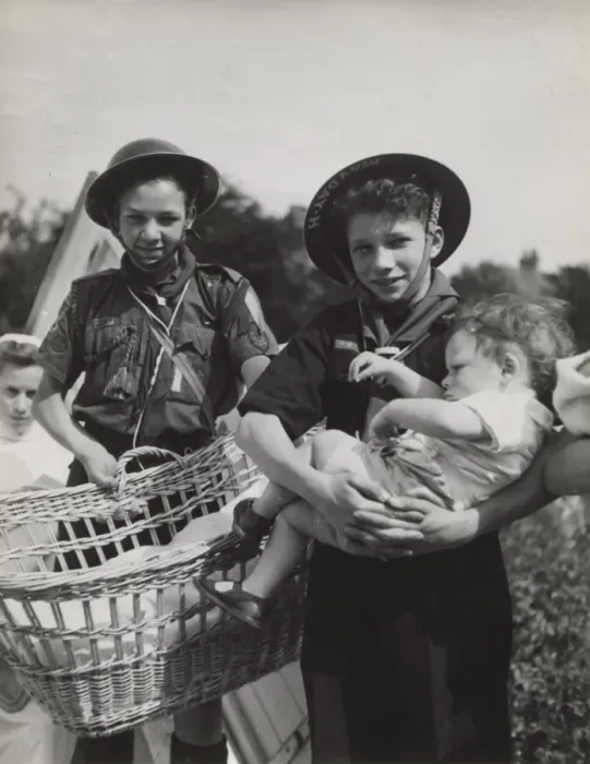 Framed Print : Scouts during Wartime Framed Print : Scouts during Wartime