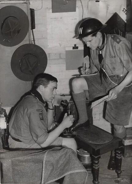 Scouts during Wartime