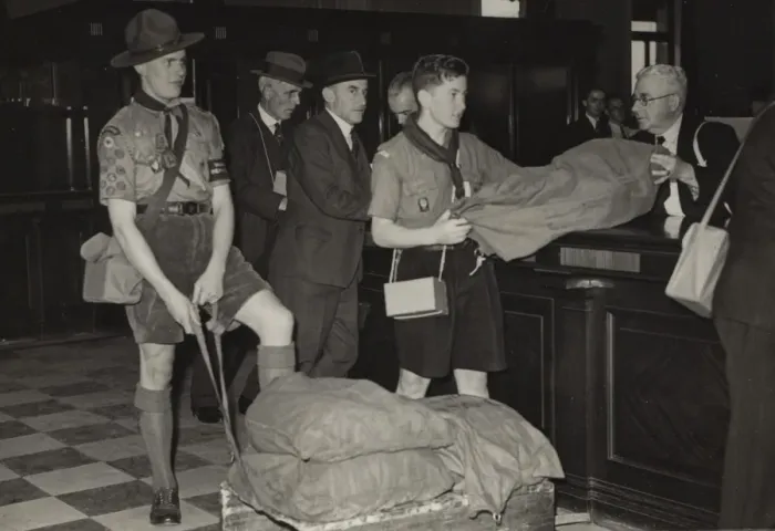 Framed Print : Scouts during Wartime Framed Print : Scouts during Wartime
