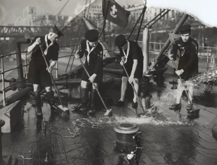 Framed Print : Scouts during Wartime Framed Print : Scouts during Wartime