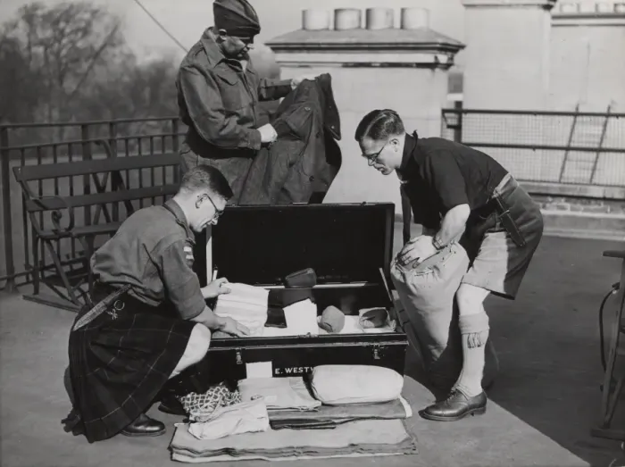 Framed Print : Scouts during Wartime Framed Print : Scouts during Wartime