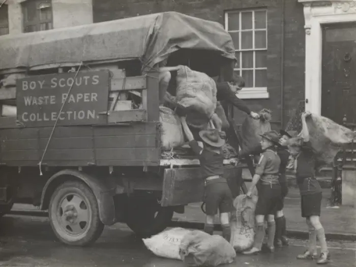 Framed Print : Scouts during Wartime Framed Print : Scouts during Wartime