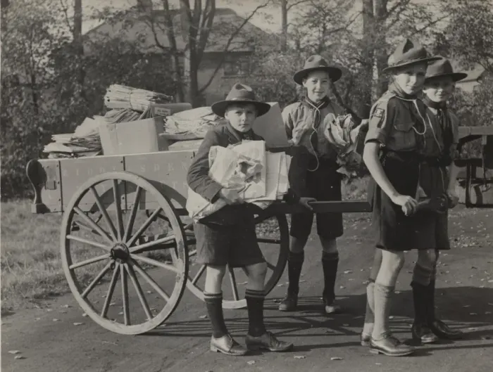 Framed Print : Scouts during Wartime Framed Print : Scouts during Wartime