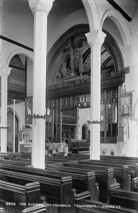 Framed Print : The Screen of St. Michael's Church Framed Print : The Screen of St. Michael's Church