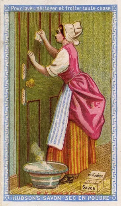Framed Print : Scrubbing Woodwork Framed Print : Scrubbing Woodwork