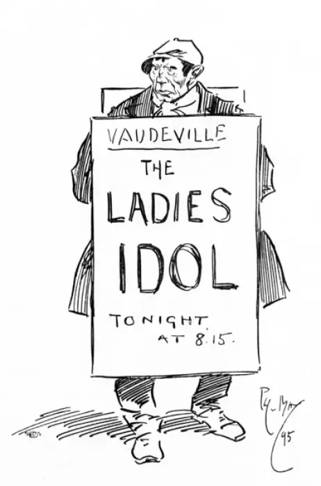 Framed Print : Scruffy Street Tough advertising The Ladies Idol Framed Print : Scruffy Street Tough advertising The Ladies Idol
