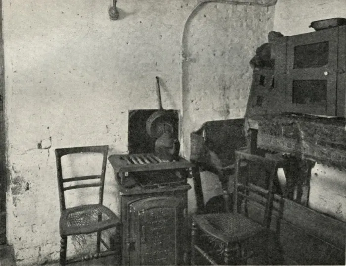 Framed Print : Scullery in slum at Limehouse Framed Print : Scullery in slum at Limehouse