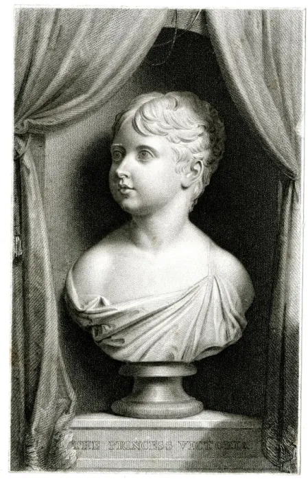 Framed Print : Sculpture of Princess Victoria, later Queen Victoria Framed Print : Sculpture of Princess Victoria, later Queen Victoria