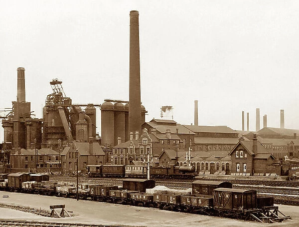 Scunthorpe Frodingham Iron and Steel Works early 1900s