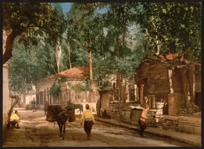 Framed Print : Scutari, Constantinople, Turkey Framed Print : Scutari, Constantinople, Turkey