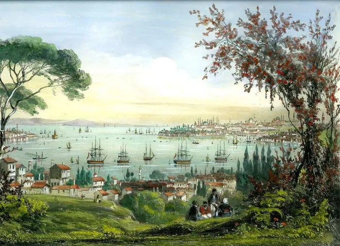 Framed Print : Scutari, Contantinople Framed Print : Scutari, Contantinople