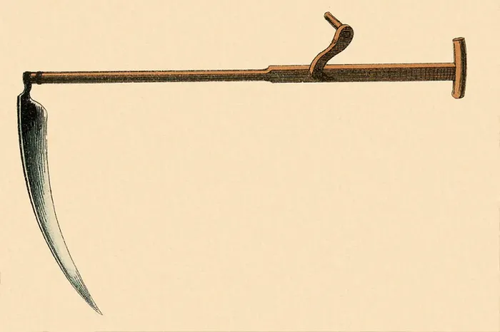 Framed Print : Scythe Date: 1880 Framed Print : Scythe Date: 1880
