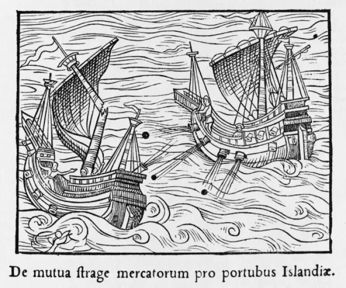 Framed Print : SEA BATTLE 1550 - 1 Framed Print : SEA BATTLE 1550 - 1