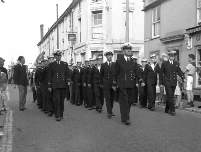 Framed Print : Sea Cadet parade, Walton-on-the-Naze, Essex Framed Print : Sea Cadet parade, Walton-on-the-Naze, Essex