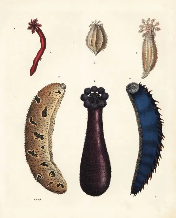 Framed Print : Sea cucumbers Framed Print : Sea cucumbers