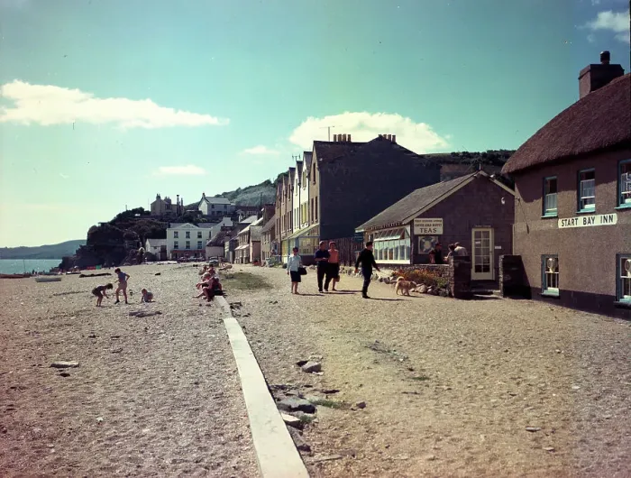 Framed Print : Sea front, Torcross Framed Print : Sea front, Torcross
