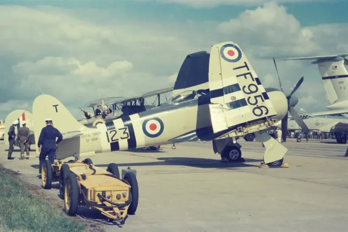 Framed Print : Sea Fury at Greenham Common Framed Print : Sea Fury at Greenham Common