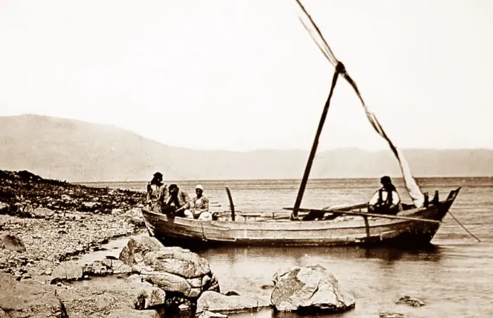 Framed Print : The Sea of Galilee, Victorian period Framed Print : The Sea of Galilee, Victorian period