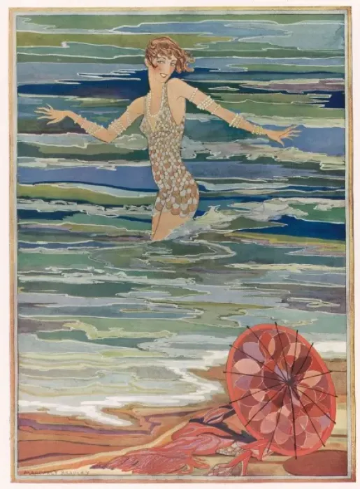 Framed Print : The Sea Hath Pearls - Especially At Deauville In August Framed Print : The Sea Hath Pearls - Especially At Deauville In August