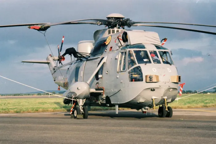 Framed Print : Sea King at Fairford Framed Print : Sea King at Fairford