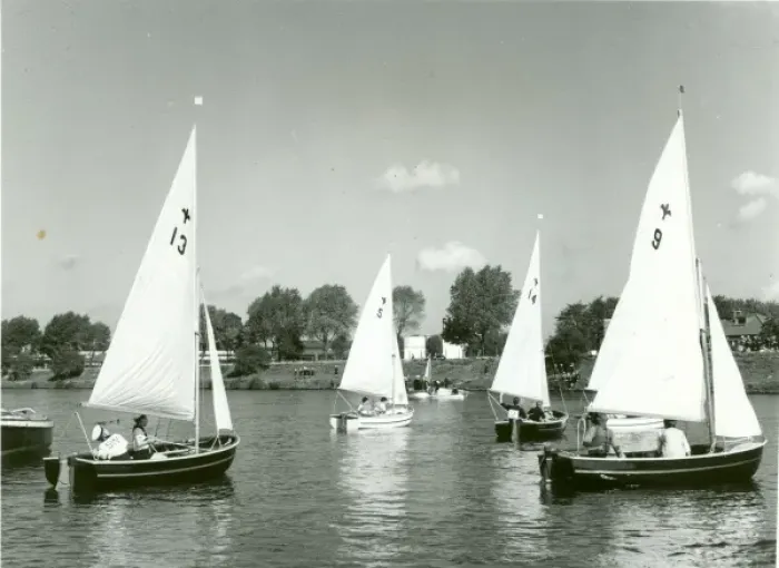Framed Print : Sea Scouts at sailing regatta, Lower Thames Framed Print : Sea Scouts at sailing regatta, Lower Thames