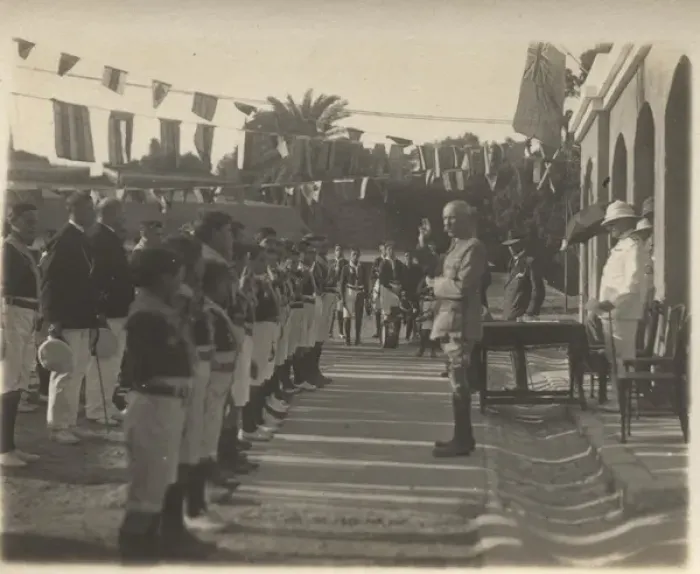 Framed Print : Sea Scouts taking part in an activity, Gibraltar Framed Print : Sea Scouts taking part in an activity, Gibraltar