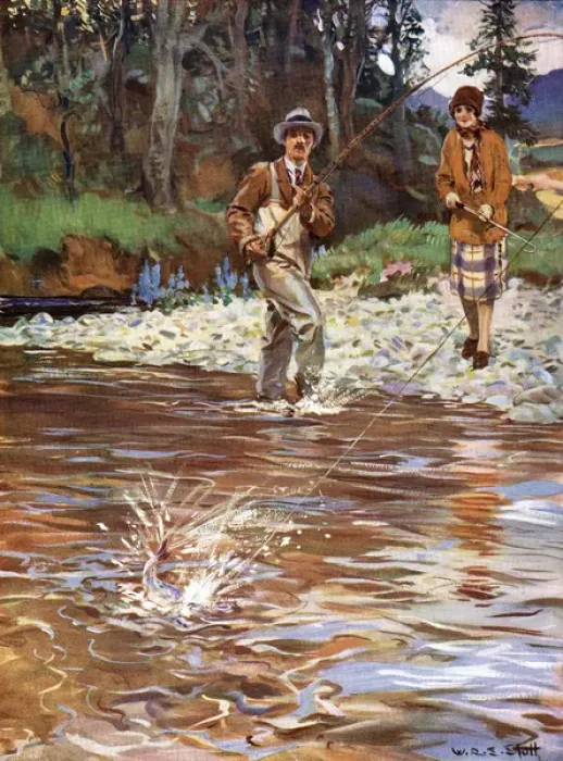 Framed Print : Sea trout fishing on Dee side Framed Print : Sea trout fishing on Dee side