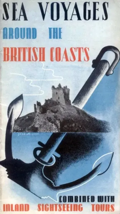 Framed Print : Sea Voyages around the British Coasts Framed Print : Sea Voyages around the British Coasts
