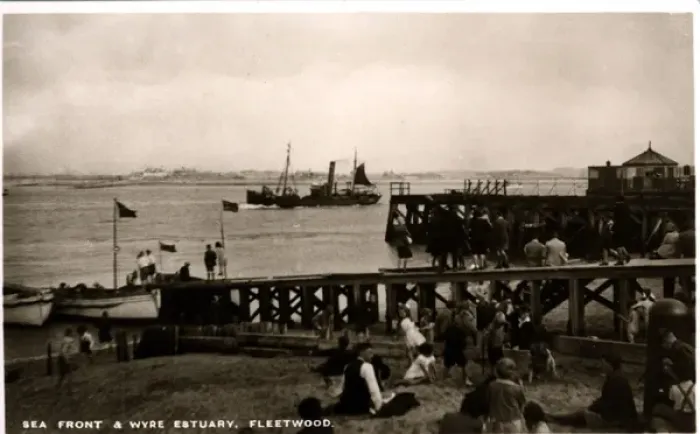Framed Print : Sea Front & Wyre Estuary, Fleetwood, Lancashire Framed Print : Sea Front & Wyre Estuary, Fleetwood, Lancashire