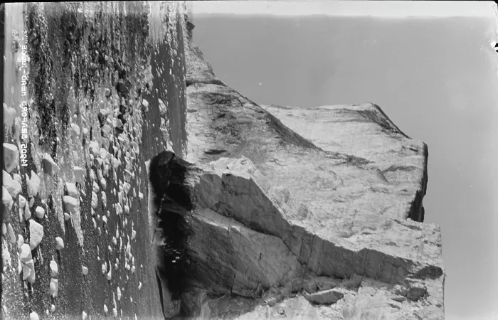 Framed Print : Seaford Head Cliffs
