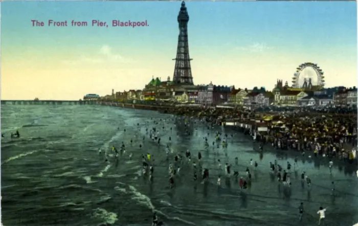 Framed Print : The Seafront & Tower, Blackpool, Lancashire Framed Print : The Seafront & Tower, Blackpool, Lancashire