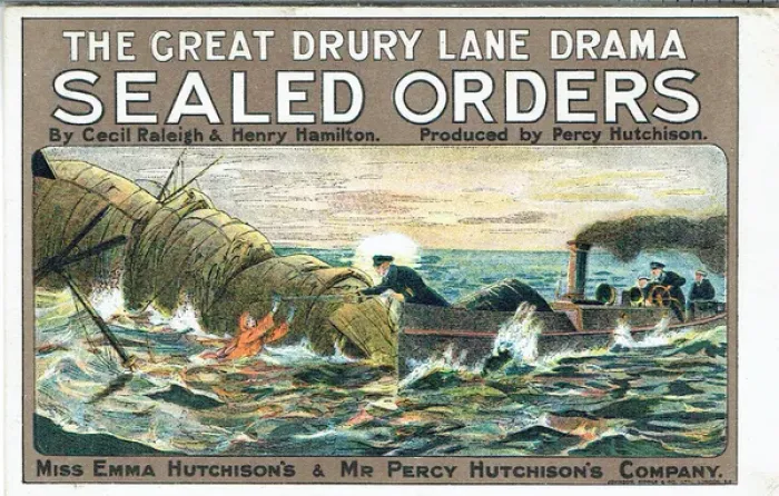 Framed Print : Sealed Orders by Cecil Raleigh and Henry Hamilton Framed Print : Sealed Orders by Cecil Raleigh and Henry Hamilton
